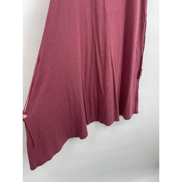 Chelsea28 Womens Purple Pink Asymmetrical Tank Dress Sleeveless Midi Size XS - Picture 9 of 12